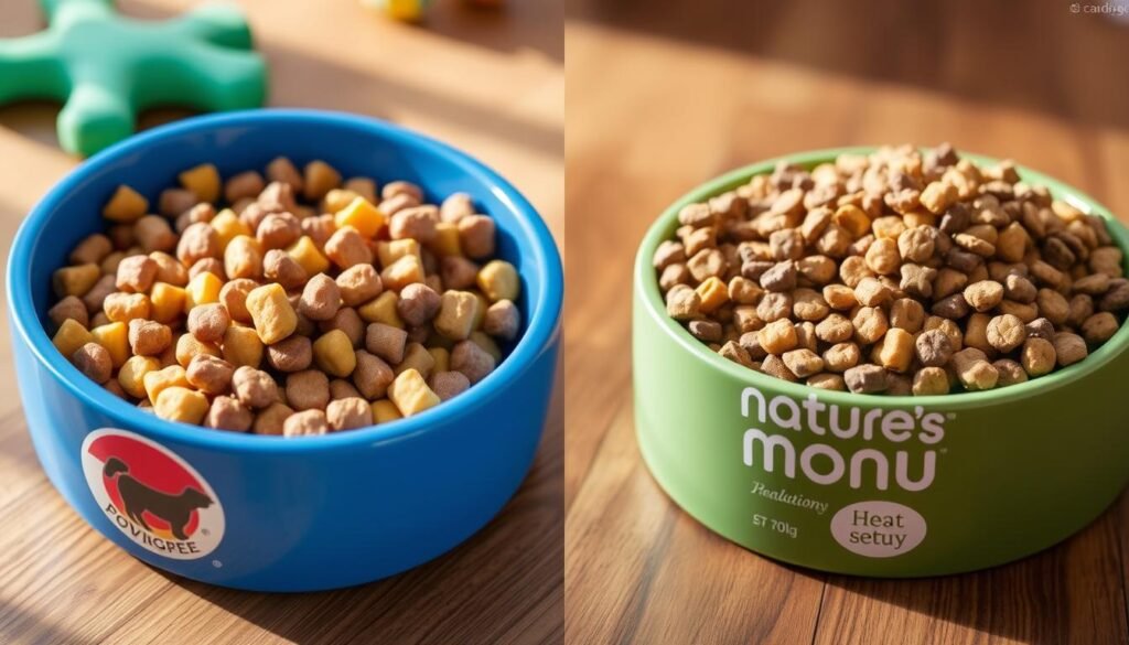 pedigree vs nature's menu dry food